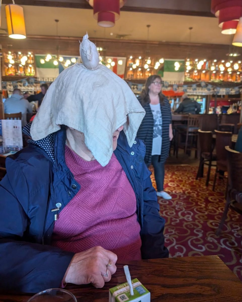 A daft moment at dinner