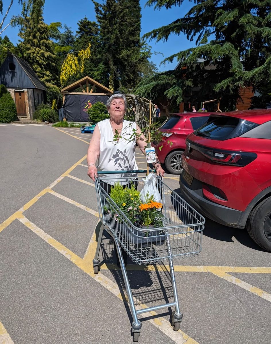 Doing the shopping