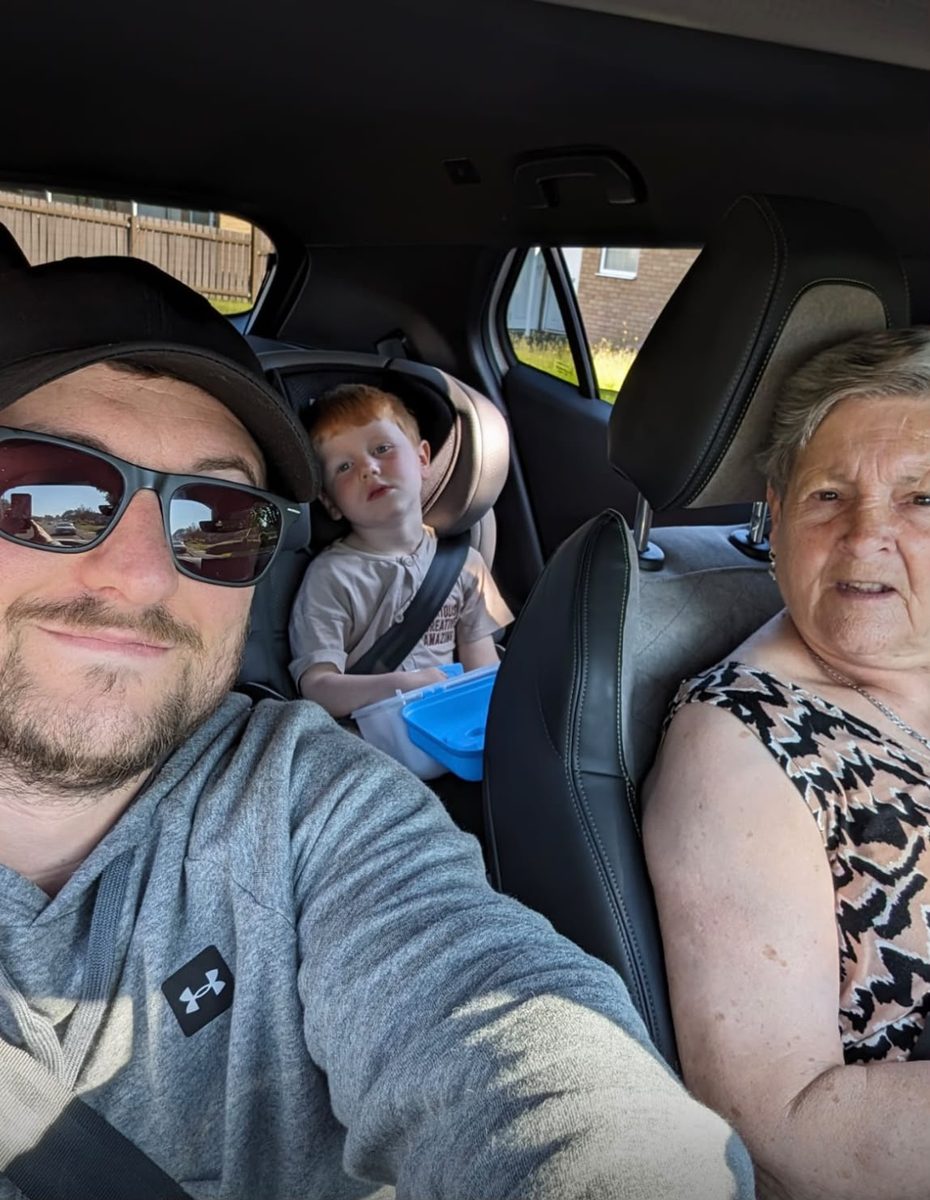 On the road together