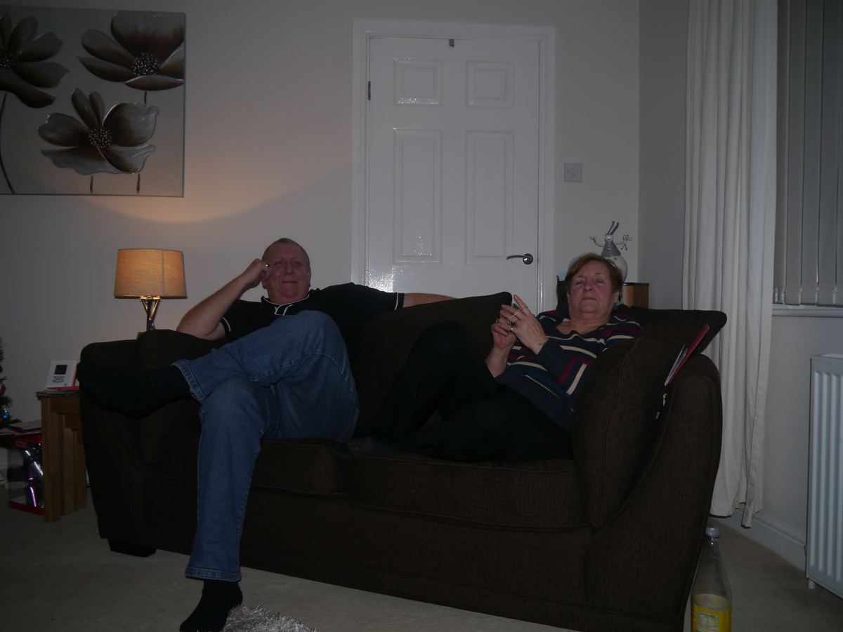 An evening in with loved ones