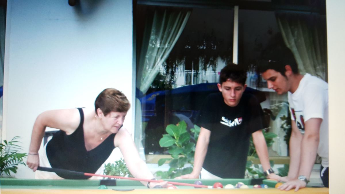 A game of pool