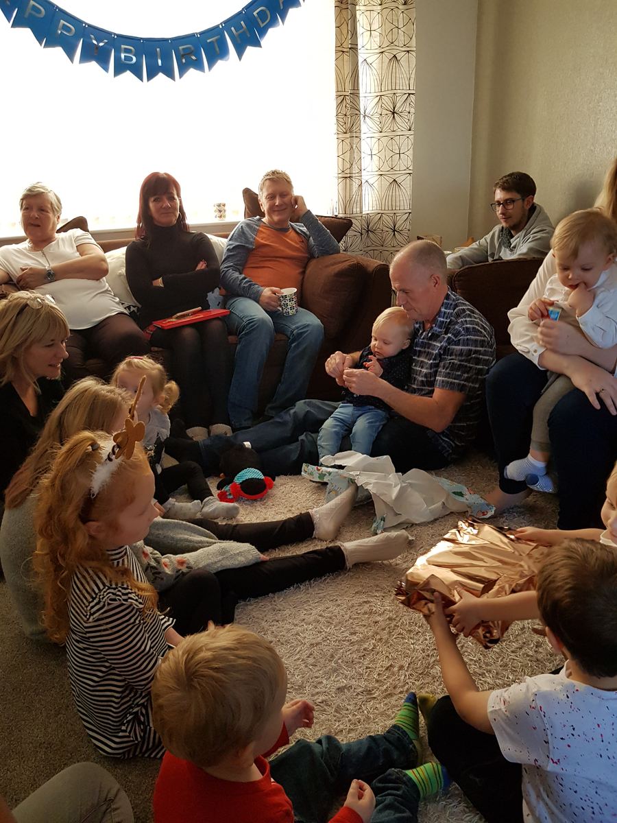A house full of family