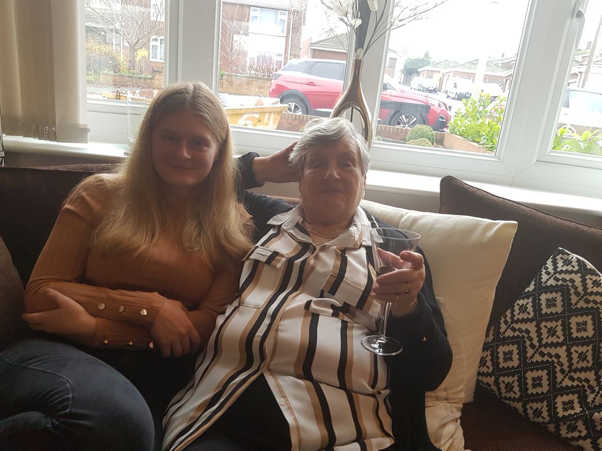 Time together on the sofa