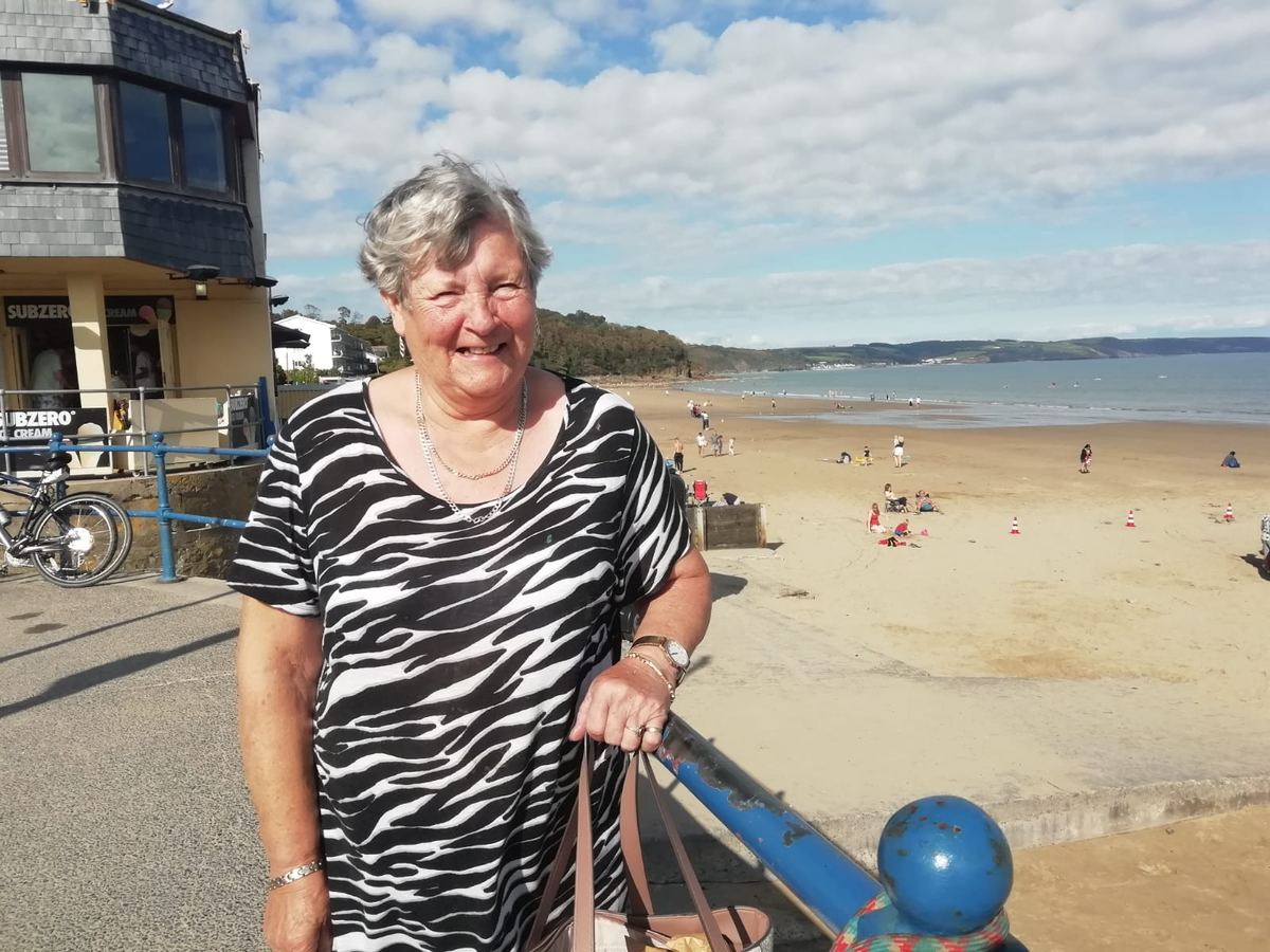 A sunny day at the beach