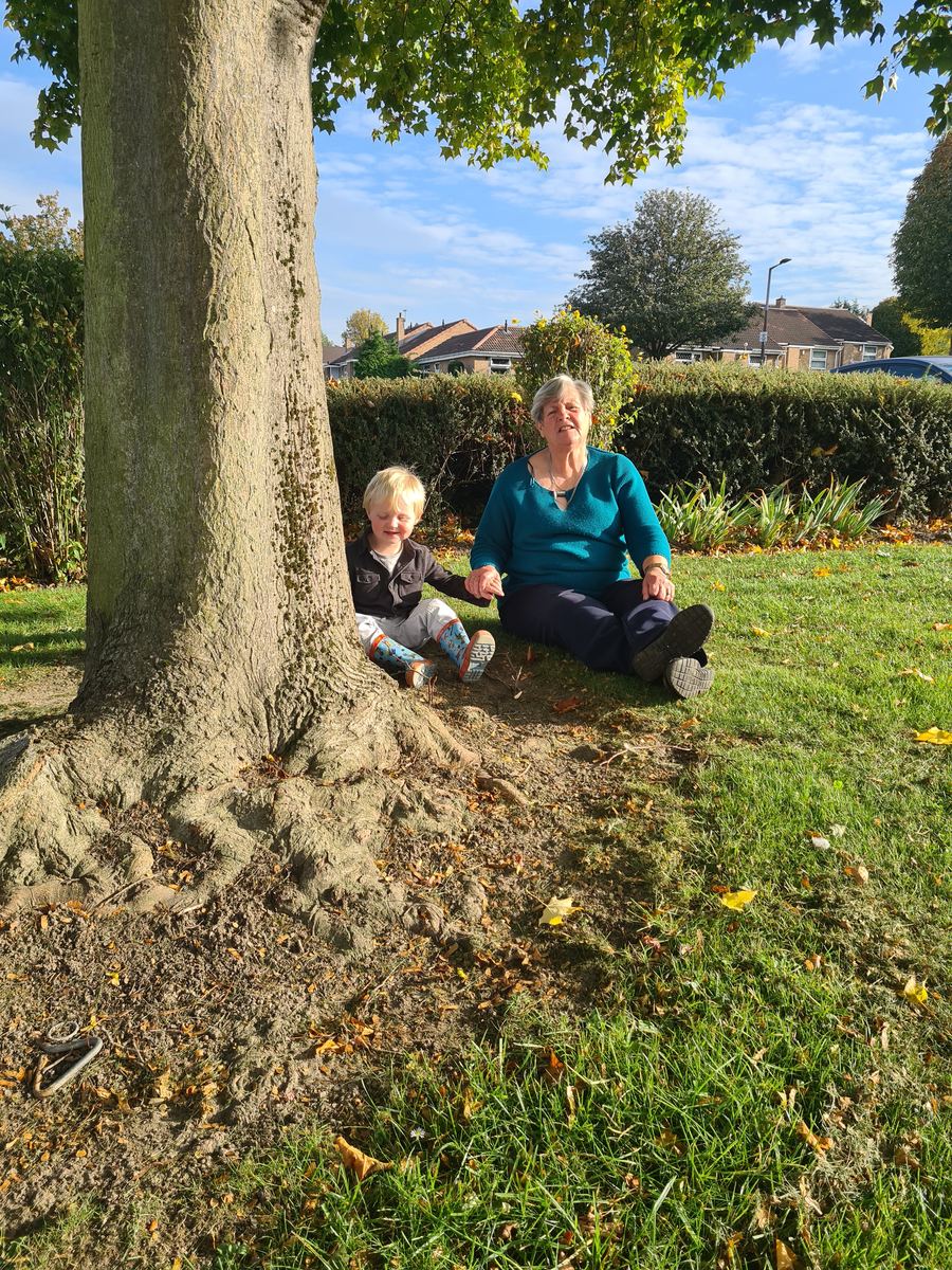 Quiet time in the park