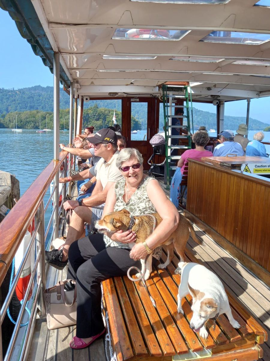 A boat trip on the lake