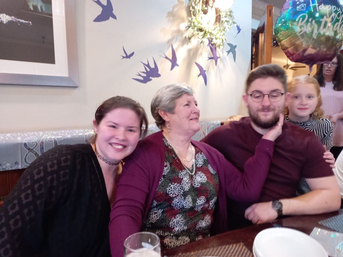 Family around the table