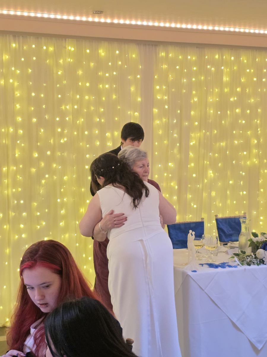 A beautiful wedding day