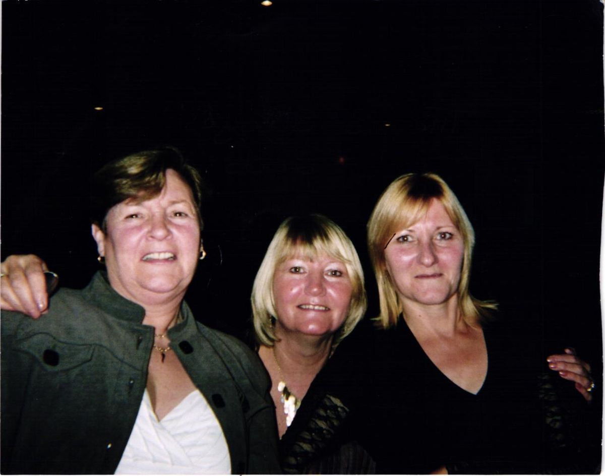 A night out with the girls, around 2012