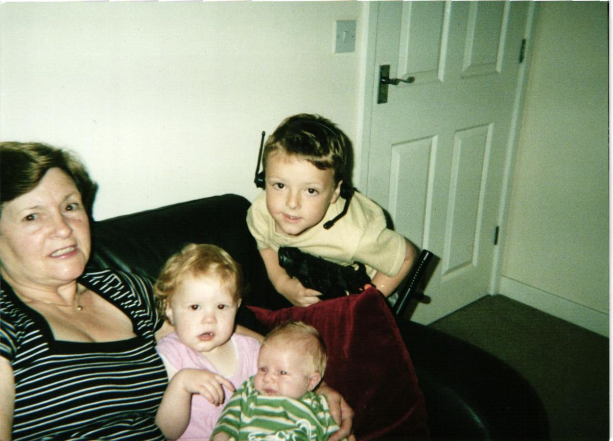 With the little ones, around 2007