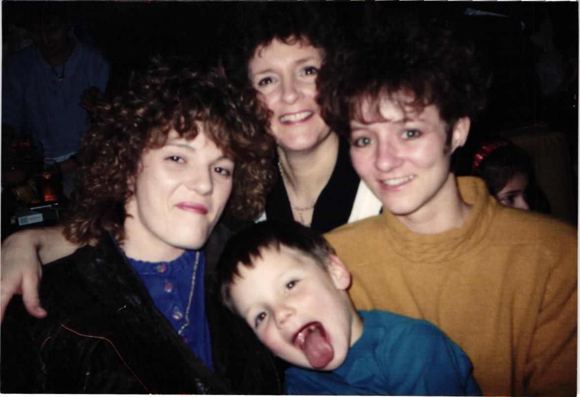 Family fun, around 1989