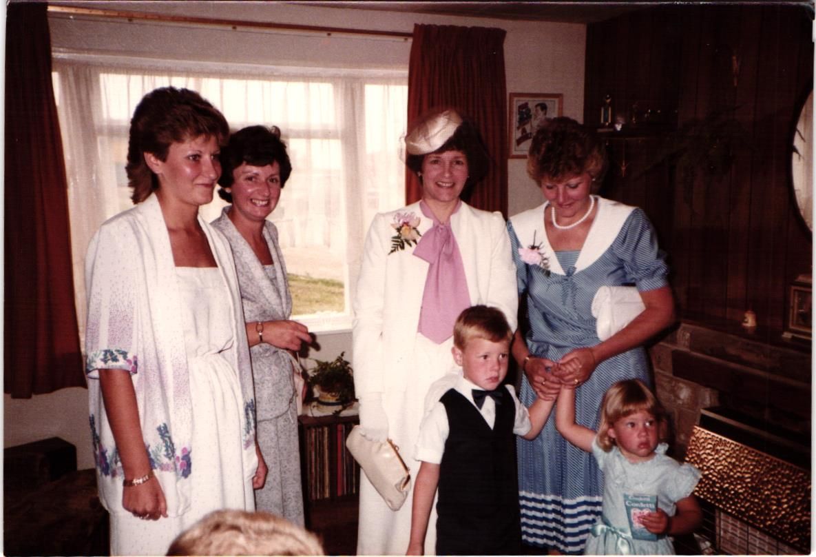 A family celebration, around 1989
