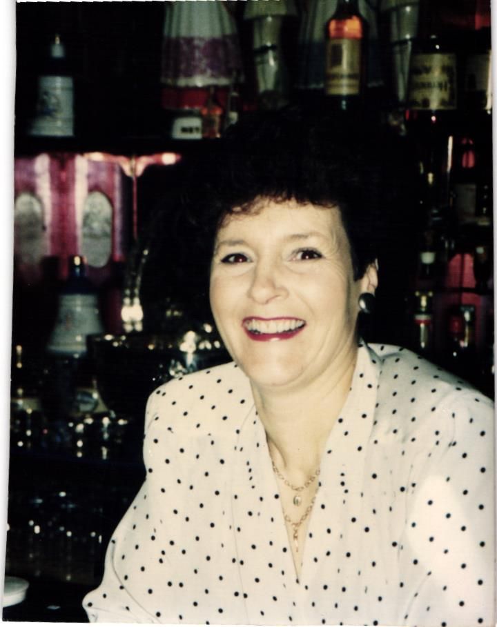 A night out, around 1989